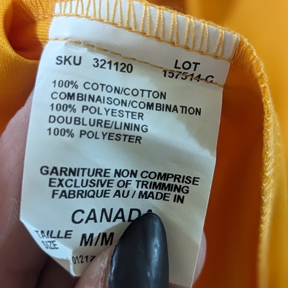 Le Chateau size Med. strapless dress - Picture 7 of 7